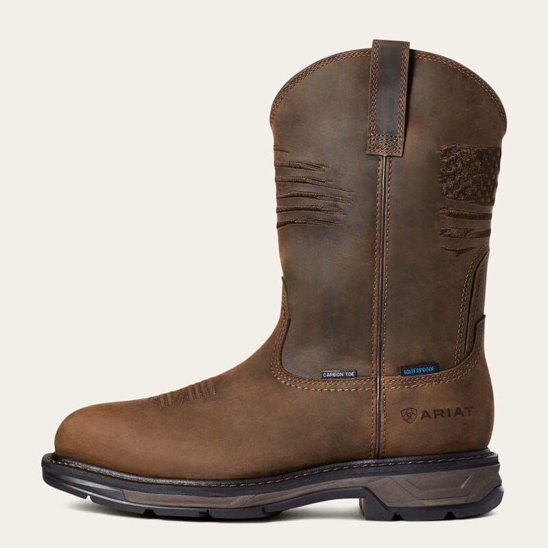 ARIAT WorkHog XT Patriot Waterproof Carbon Toe Work Boot - Image 2