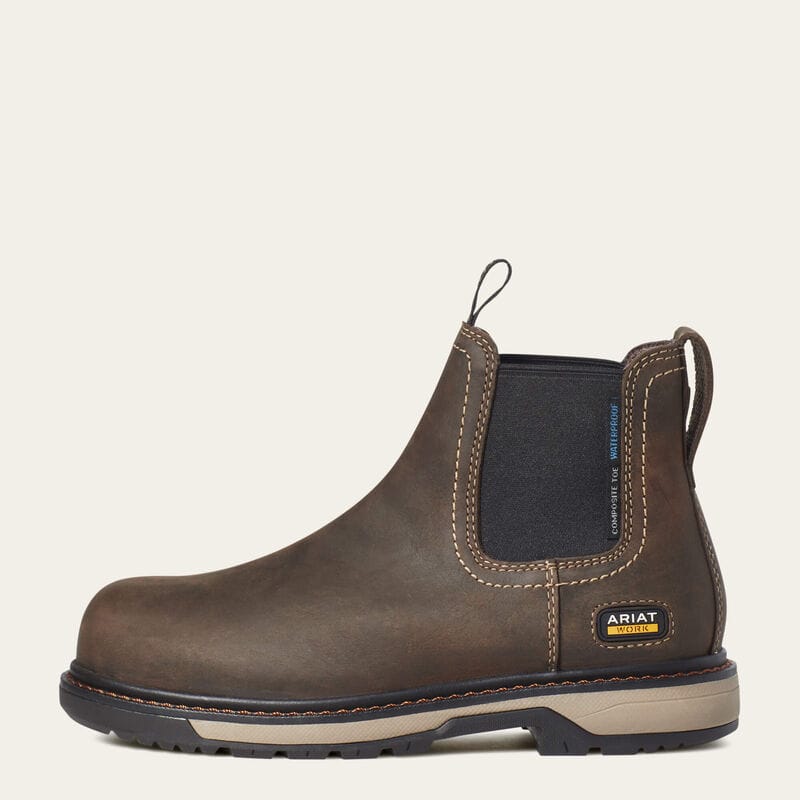 ARIAT Riveter Chelsea CSA Waterproof Composite Toe Work Boot (Women) - Image 4