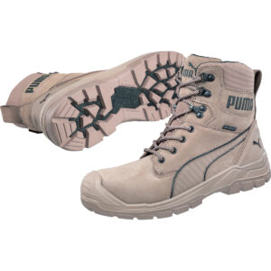 Puma Conquest CTX High Stone Composite Toe Safety Footwear