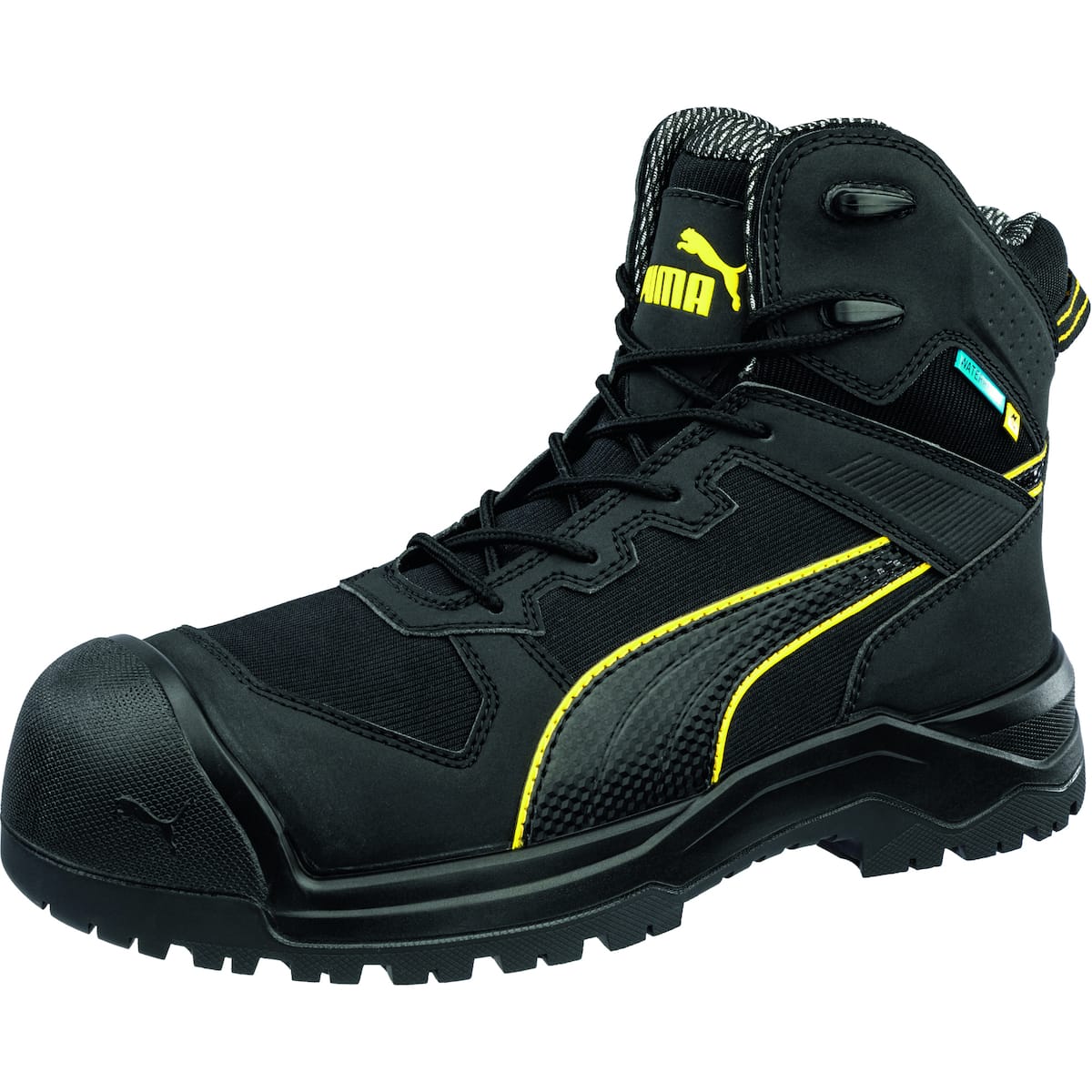 Puma ROCK HD MID BLACK Composite Toe Safety Footwear - Image 5