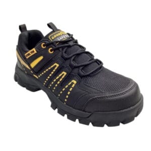 Goodyear SafeTrek-2 Steel Toe SRO Black/Yellow Athletic Work Safety Shoe