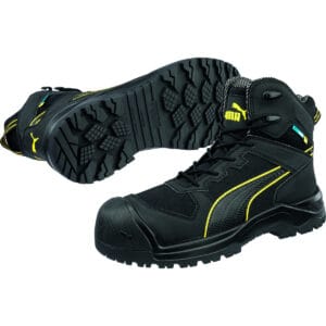 Puma ROCK HD MID BLACK Composite Toe Safety Footwear
