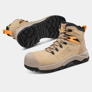 Puma Iron HD Mid Stone Composite Toe Safety Footwear