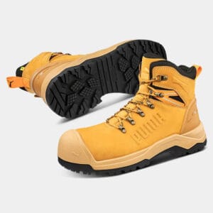 Puma Iron HD Mid Wheat Composite Toe Safety Footwear